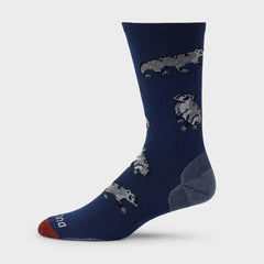 Men's Stay-Put Lightweight Crew Socks