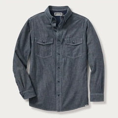 Men's No Quit Utility Standard Fit Chambray Shirt